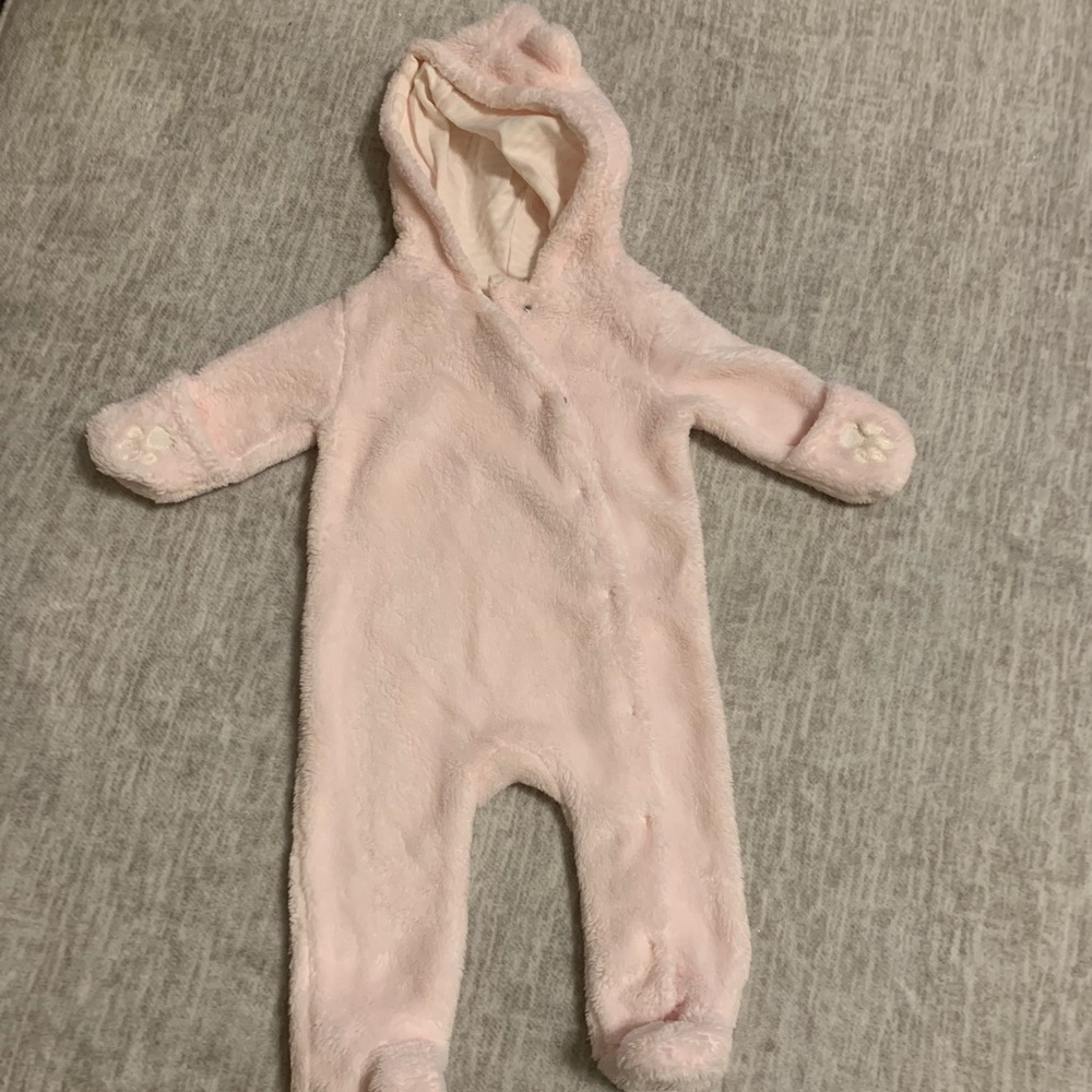 Starting Out Pink Snowsuit 3-6M
